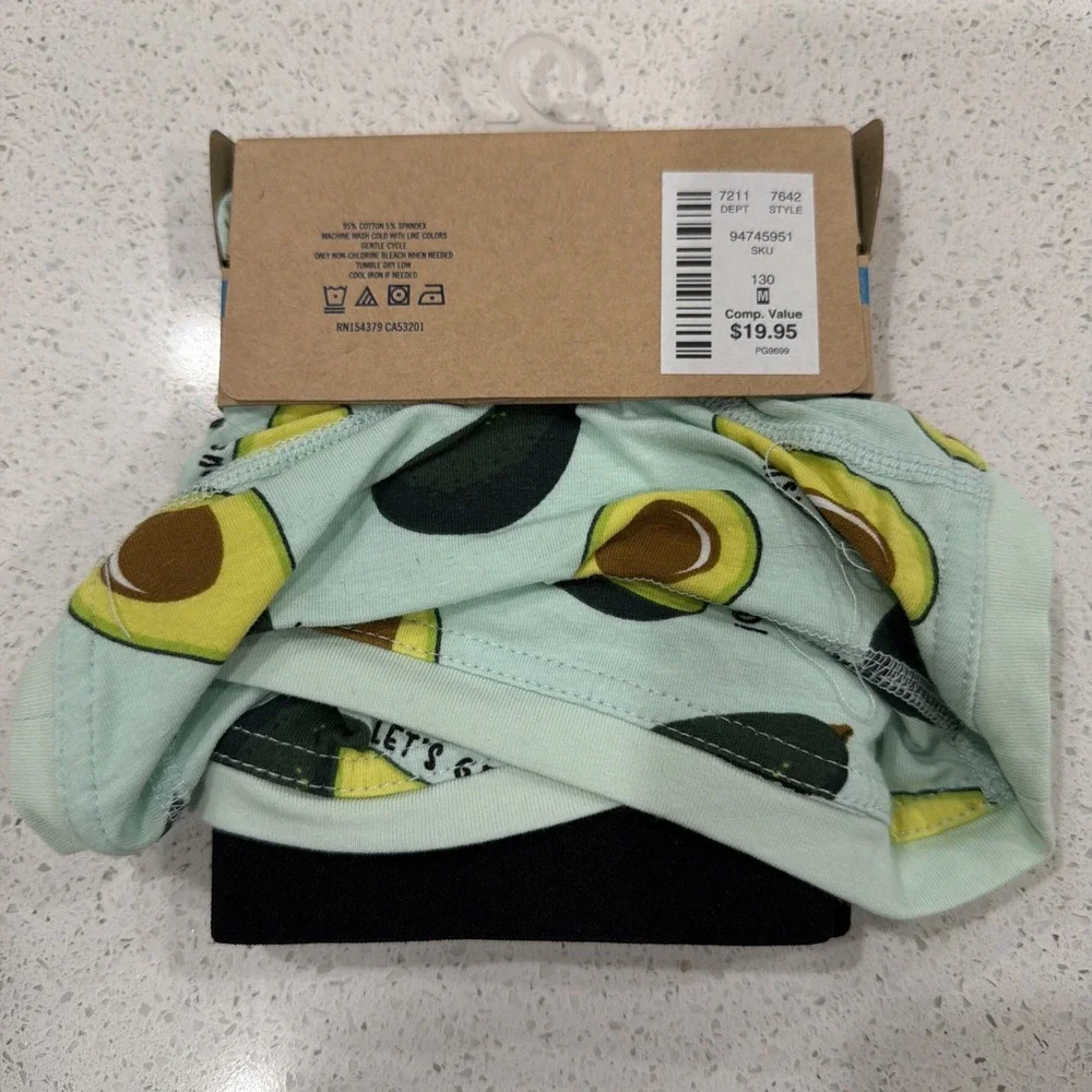 Men's Aeropostale Knit Boxer Briefs Sz M 4.5inseam NWT Avocados Style 7642